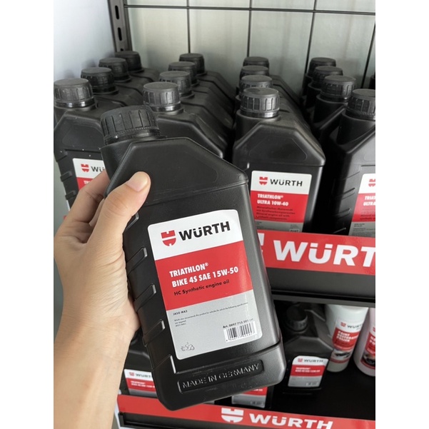 น้ำมันเครื่อง-wurth-สังเคราะห์แท้-made-in-germany