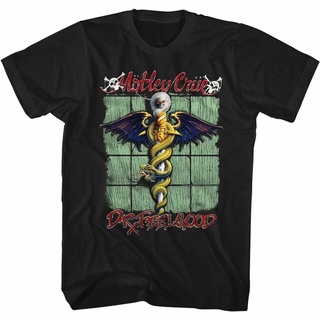 เสื้อผ้าผชเสื้อยืด ลาย Motley Crue Feelgood สีดํา สําหรับผู้ใหญ่S-5XL