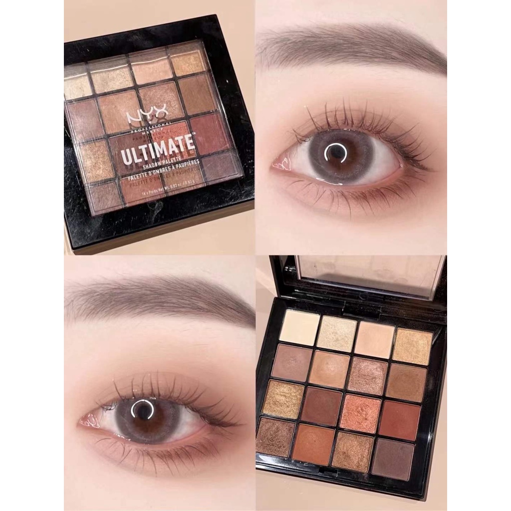 nyx-16-color-eyeshadow-เครื่องสำอาง-nyx-พาเลทอายแชโดว์-16-สี