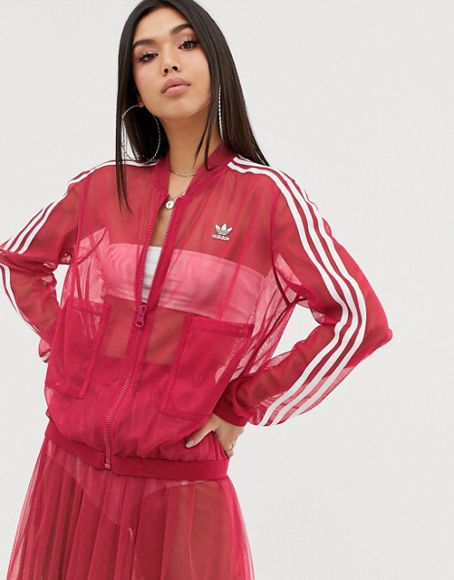 Adidas black mesh jacket deals