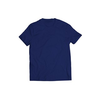 เสื้อยืดคอกลมสีน้ำเงินธงชาติ ผ้าCotton32 100% คุณภาพพรีเมี่ยม มีหลายขนาดให้เลือก