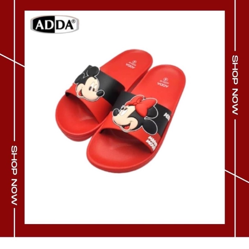 รองเท้าแตะ-adda-mickey-amp-minie-mouse-รุ่น-82z03