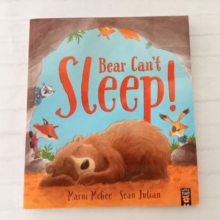 หนังสือปกอ่อน Bear Cant Sleep! มือสอง