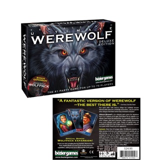 ภาพขนาดย่อของภาพหน้าปกสินค้าOne Night Ultimate Werewolf อร์ชันภาษาอังกฤษ Walkin บอร์ดเกม บอร์ดเกมส์ เกมกระดาน เกมฝึกสมอง เกมปาร์ตี้ จากร้าน kqctkb5572 บน Shopee ภาพที่ 7