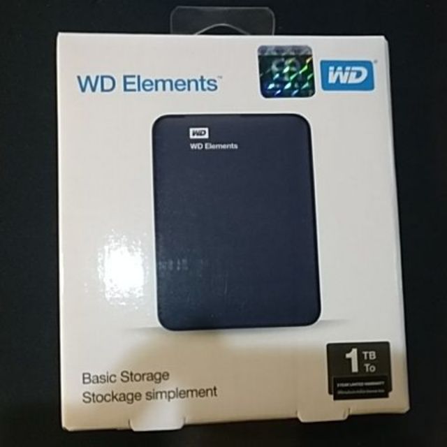 WD ELEMENTS 1 TB (3 Years Warranty) | Shopee Thailand