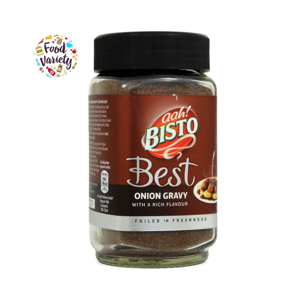 Bisto Best Onion Gravy 250g บิสโต เบส ซอสผงสำหรับทำน้ำเกรวี่ รสหัวหอม