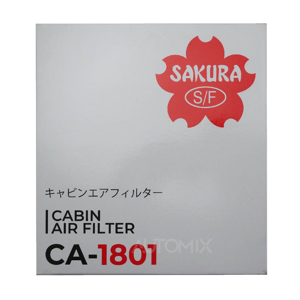 sakura-กรองแอร์-เบอร์-ca-1801-สินค้าแท้-100-สำหรับรถยนต์-isuzu-chevrolet-nissan-kf0187