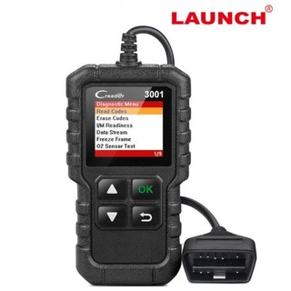 Launch crader cr3001 เครื่องสแกนวิเคราะห์เครื่องยนต์อ่าน-ลบโค้ดOBDII