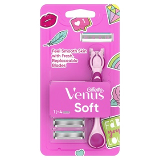 Gillette Els Venus Razor H+4  วีนัส เรเซอร์ เอช+สี่