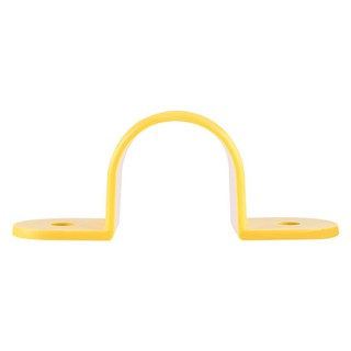 PVC CONDUIT CLAMP SCG 1/2” YELLOW แคลมป์จับท่อ SCG 1/2 นิ้ว สีเหลือง ตัวยึดท่อ ท่อร้อยสายไฟและอุปกรณ์ งานระบบไฟฟ้า PVC C