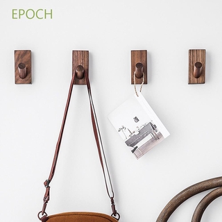 Epoch ตะขอไม้ติดผนังสําหรับแขวนจัดเก็บของ