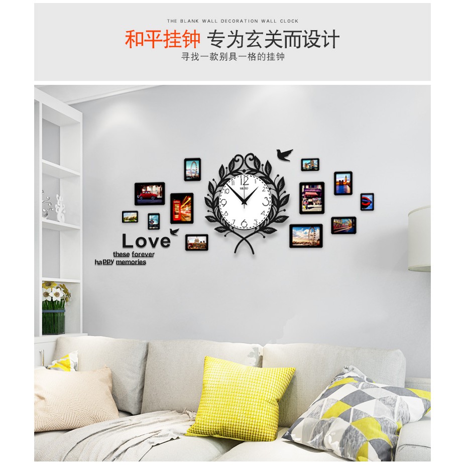 pre-order-นาฬิกาแต่งผนังแบบเก๋-wall-clock