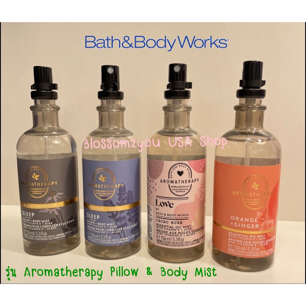 bath-amp-body-works-รุ่น-aromatherapy-แบบ-essential-oil-สเปรย์ฉีดผิวกายหอมนุ่มละมุน-กลิ่น-vanilla-patchouli-ใหม่แท้-us