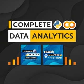 ภาพขนาดย่อของสินค้าคอร์สเรียนออนไลน์  Complete Data Analytics Package