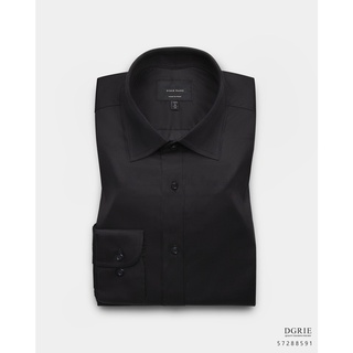 SuperBlack Cotton Shirt เสื้อเชิ้ตสีดำ