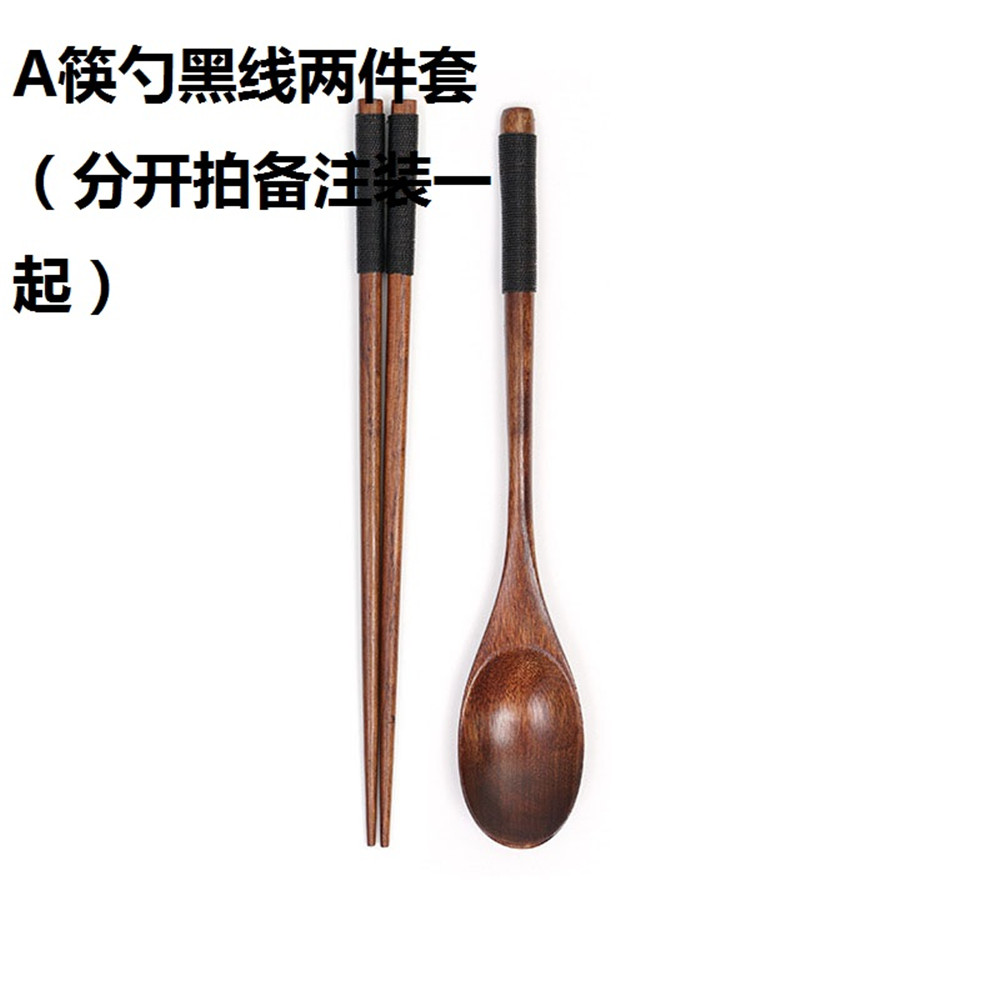 natural-wood-chopsticks-spoon-set-portable-wood-tableware