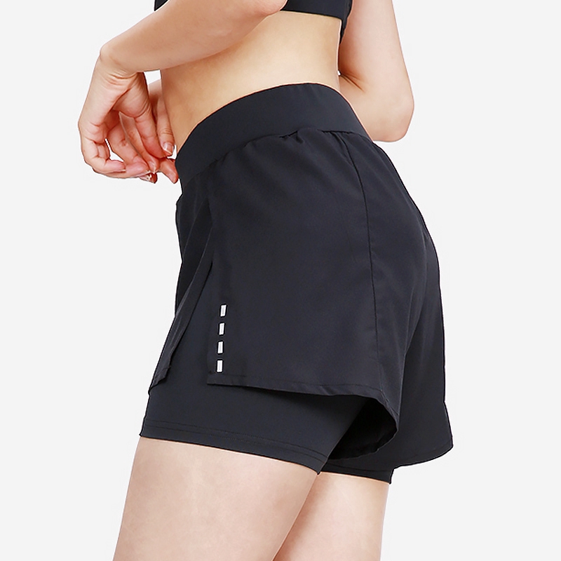 กางเกงเลกกิ้ง-กางเกงโยคะสตรี-womens-yoga-shorts-quick-dry-fitness-shorts-with-lining-running-shorts