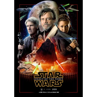 โปสเตอร์ หนัง Star Wars สตาร์ วอร์ส Poster รูปภาพ ภาพติดผนัง โปสเตอร์ภาพพิมพ์ ตกแต่งบ้าน Minimal มินิมอล Movie Poster