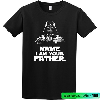 เสื้อยืด พิมพ์ลาย I Am Your Father Darth Vader Fathers Day S S สําหรับผู้ชาย SDF78859