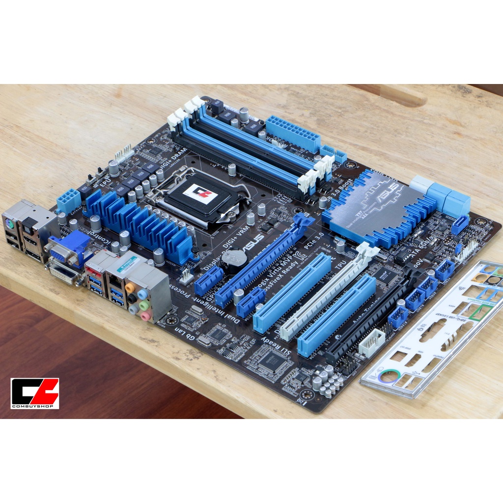 MB ASUS P8Z77-V LE PLUS LGA1155 [ ChipSet Z77 รองรับ CPU เจน 2 และเจน 3 ...