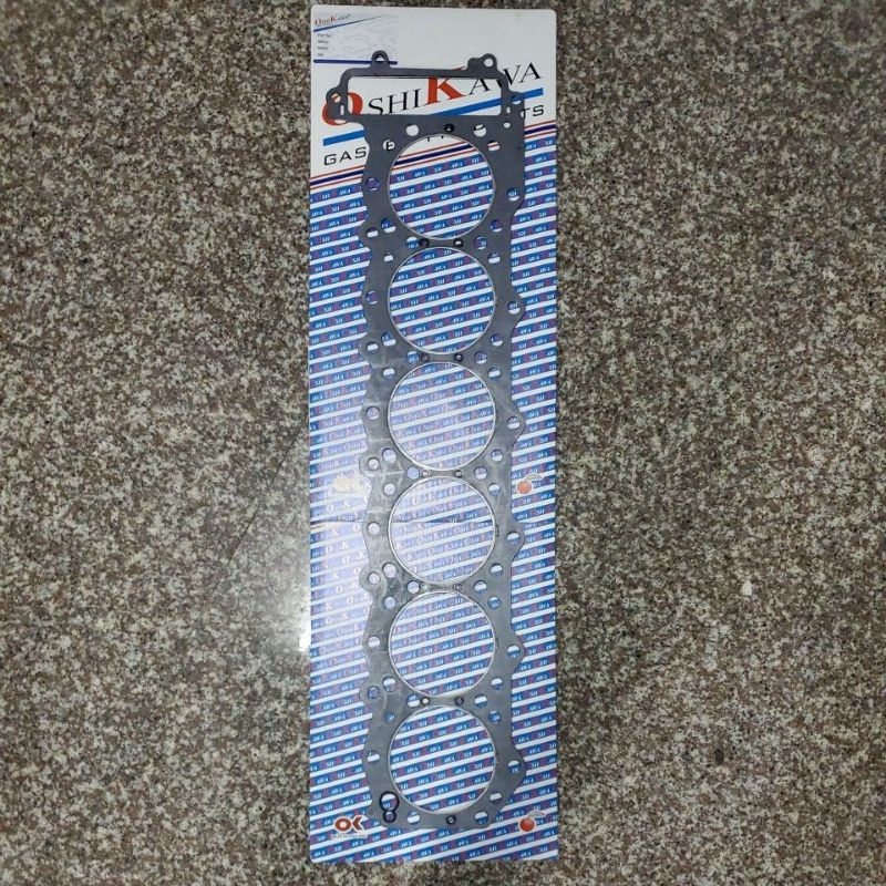 ปะเก็นฝาสูบ Mitsubishi Fuso 6M60 6M60-T 6M61 เหล็ก Made in Japan แท้ ...