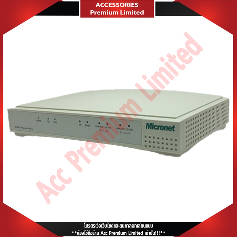 เราเตอร์ ADSL system MICRONET ADSL2 ROUTER 4PORT RJ45 IP-phone SP5002/S ...