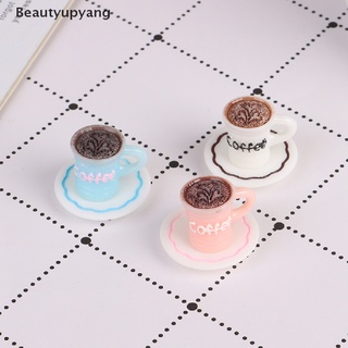 [Beautyupyang] ชุดโมเดลแก้วกาแฟจิ๋ว สําหรับตกแต่งบ้านตุ๊กตา 1/12