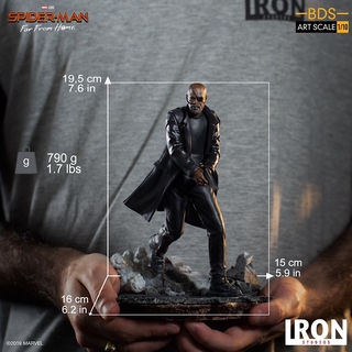 พร้อมส่ง 📦 ron Studios BDS Art Scale 1/10 Spider-Man: Far From Home - Nick Fury