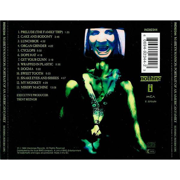 ซีดีเพลง-cd-marilyn-manson-1994-portrait-of-an-american-family-ในราคาพิเศษสุดเพียง159บาท