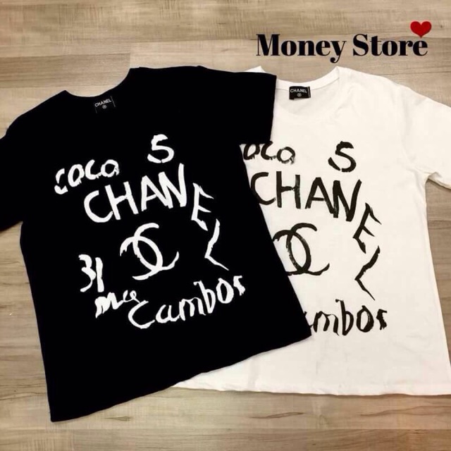 เสื้อยืด-ลายทchanel