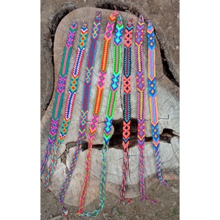 เชือกถักใส่ข้อมือข้อเท้า ใยฝ้ายนุ่มเหนียวทนแนวราสต้าเร้กเก้ฮิปฮอป สวยเซอร์เท่ไม่ซ้ำไคร