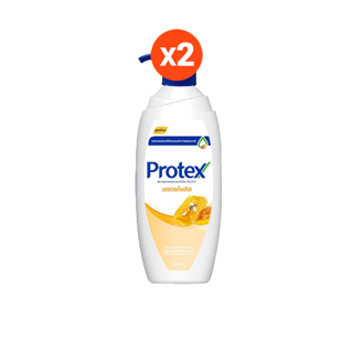 Protex ครีมอาบน้ำโพรเทคส์ พรอพโพลิส 450 มล. ขวดปั๊ม (แพ็ค 2)