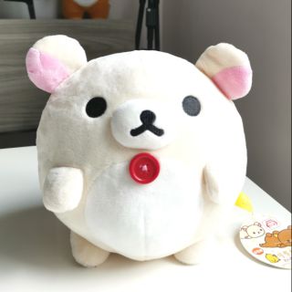 Korilakkuma San-X Original Plush แบบกลม​ 8​ นิ้ว​ ของแท้​ จากญี่ปุ่น