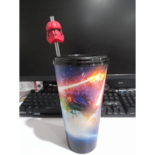 [พร้อมส่ง] Helmet Straw Cup Set Star wars  (ของใหม่)