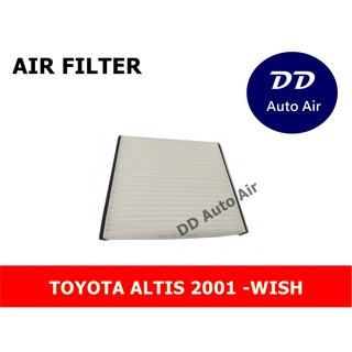 กรองแอร์โตโยต้า อัลติส 2001 /โตโยต้า วิช/ Toyota altis 2001/Toyota wish,กรองอากาศ,FILLTER,ฟิลเตอร์,กรองแอร์รถยนต์