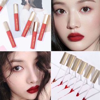 ลิปสติก สีสวย ติดทน ลิปสติกแท้แบรนด์ 6 สีLong-lasting beautiful lipstick, 6 genuine brand lipstick