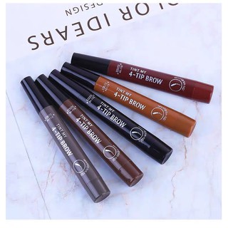 ภาพขนาดย่อของภาพหน้าปกสินค้าTINT MY เจลเขียนคิ้ว 3 มิติ Eyebrow Pencil เขียนคิ้วดูเป็นธรรมชาติ วาดเส้นคิ้ว ติดทนนาน กันน้ำกันเหงื่อ คิ้วสวยแปะมีมิติ จากร้าน kokanfung บน Shopee