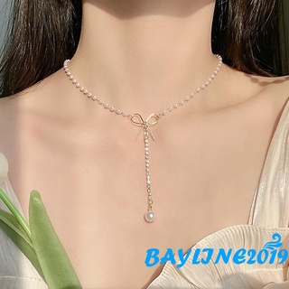 BAY-Women´s Necklace Creative Butterfly Pearl/Eight-pointed Star Embellished Elegant and Delicate Eye-catching Necklace