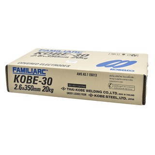 ลวดเชื่อม 2.6 มม. KOBE รุ่น KOBE-30 (ราคายกลัง 20 กก.)//10ห่อ/ลัง)