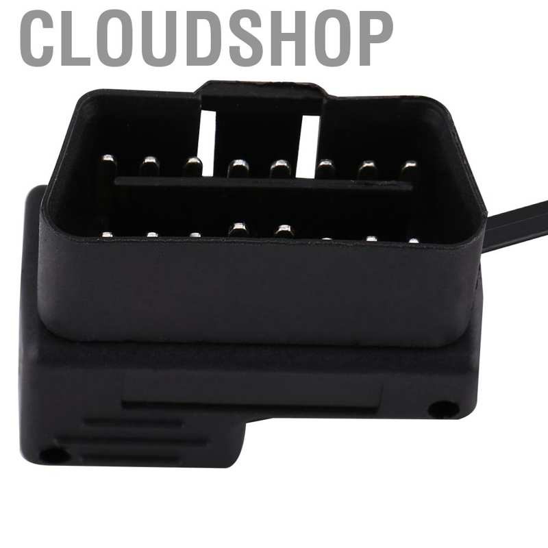 cloudshop-obd2-อะแดปเตอร์เชื่อมต่อสายเคเบิ้ล-16-pin-to-mini-usb