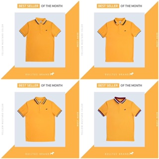 ภาพขนาดย่อของภาพหน้าปกสินค้าเสื้อโปโลบลูตัส Bulltus Brand สีเหลืองทุกรุ่น เก็บเงินปลายทางได้ จากร้าน bulltus_brand บน Shopee ภาพที่ 3