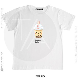 เสื้อยืด Milk Tea Balls | Thrift Apparel T-Shirt