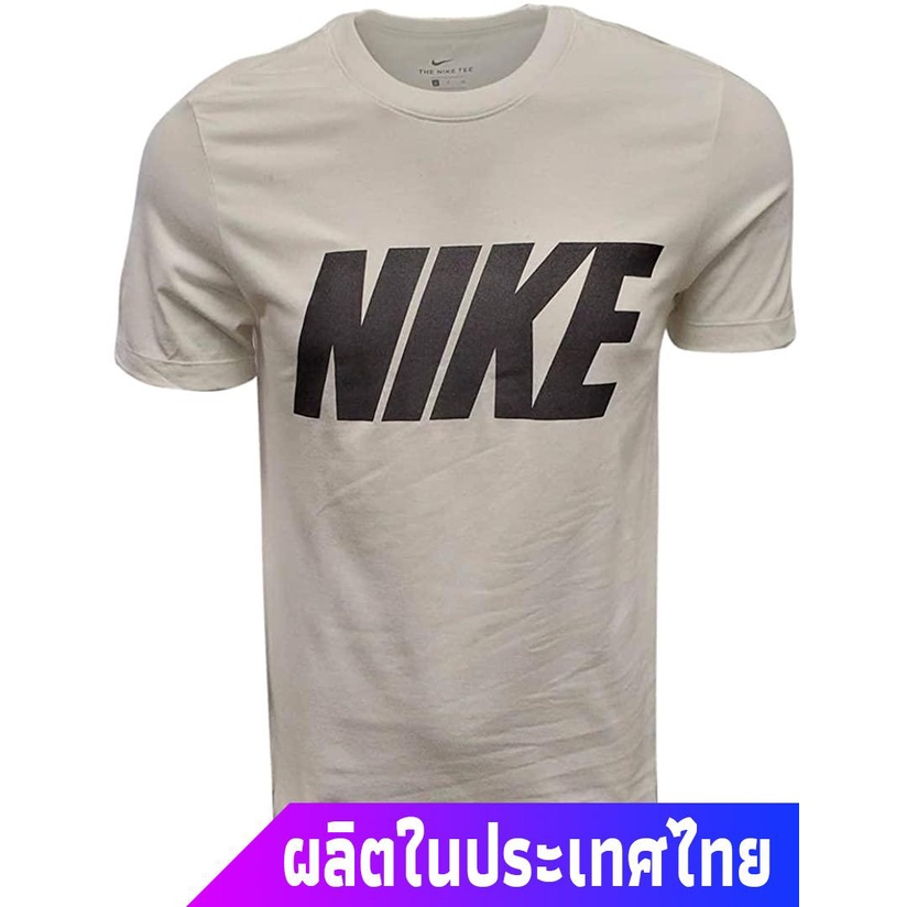 nikeกัปปะเสื้อยืดลำลอง-nike-mens-italic-graphic-logo-crewneck-t-shirt-nike-mens-womens-t-shirts