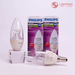 LAMP LED CANDLE 4W/827 B38 CLEAR