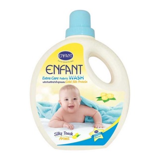 ราคาENFANT ซักผ้าเด็กแรกเกิดและผิวบอบบาง สูตร GOLD SILK PROTEIN แบบขวด 1000 มล.