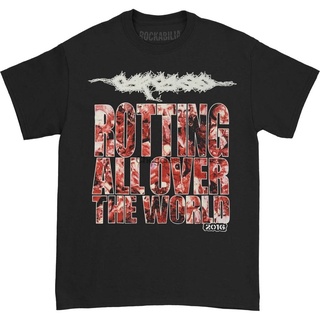 ใหม่ เสื้อยืด ลาย Carcass Rotting All Over Tour Alhaoh70Hhedjk24