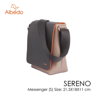 [Albedo] SERENO MESSENGER กระเป๋าสะพายข้าง/กระเป๋าเอกสาร/กระเป๋าหนัง รุ่น SERENO - SR01899
