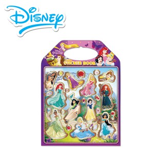 Disney สมุดสติ๊กเกอร์ PRINCESS15X20 CM. (LASER STICKER BOOK PRINCESS)