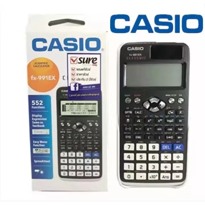 ภาพหน้าปกสินค้าเครื่องคิดเลข Casio FX-991EX ของแท้ จากร้าน 0s5upb27br บน Shopee