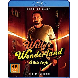 หนังแผ่น Bluray  (บลูเรย์) Willys Wonderland (2021) หุ่นนรก VS ภารโรงคลั่ง  (Full HD 1080p)